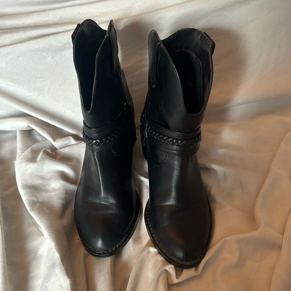 Black Womens Ankle Boots